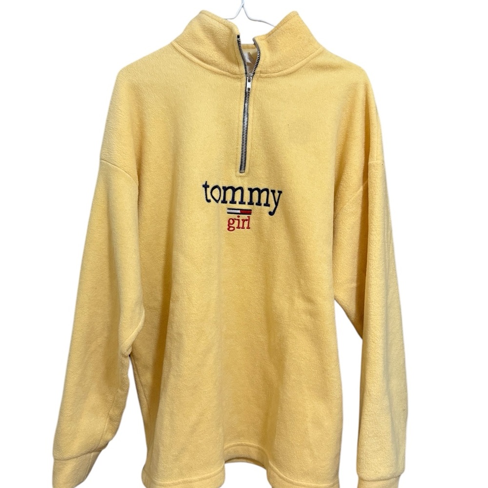 Vintage 90s Tommy Girl Fleece Pullover